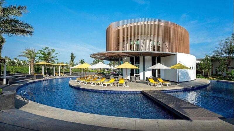 Villas At Oceanami Resort Long Hai Exteriör bild